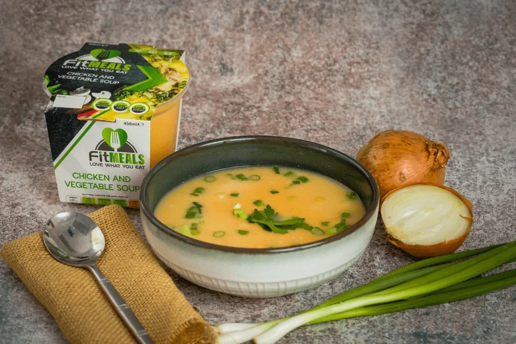 CHICKEN AND VEGETABLE SOUP