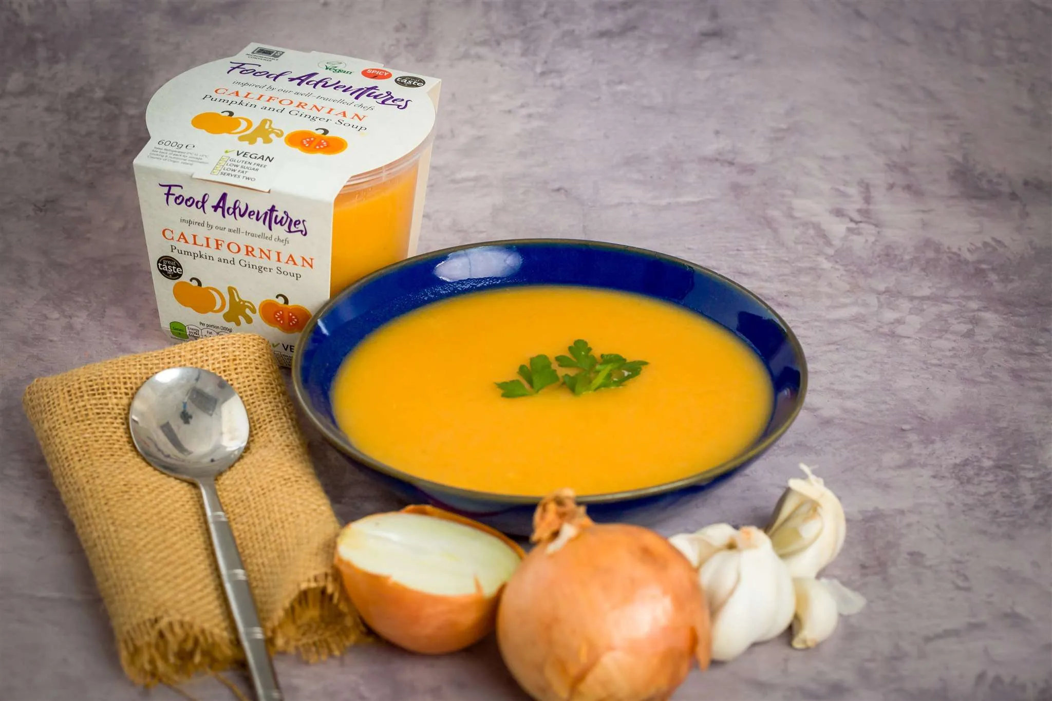 Californian Pumpkin and Ginger Soup