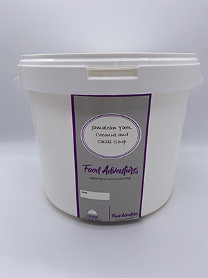 Food-Adventures-5L-Buckets-Jamaican-Yam-Coconut-and-Chilli-Soup