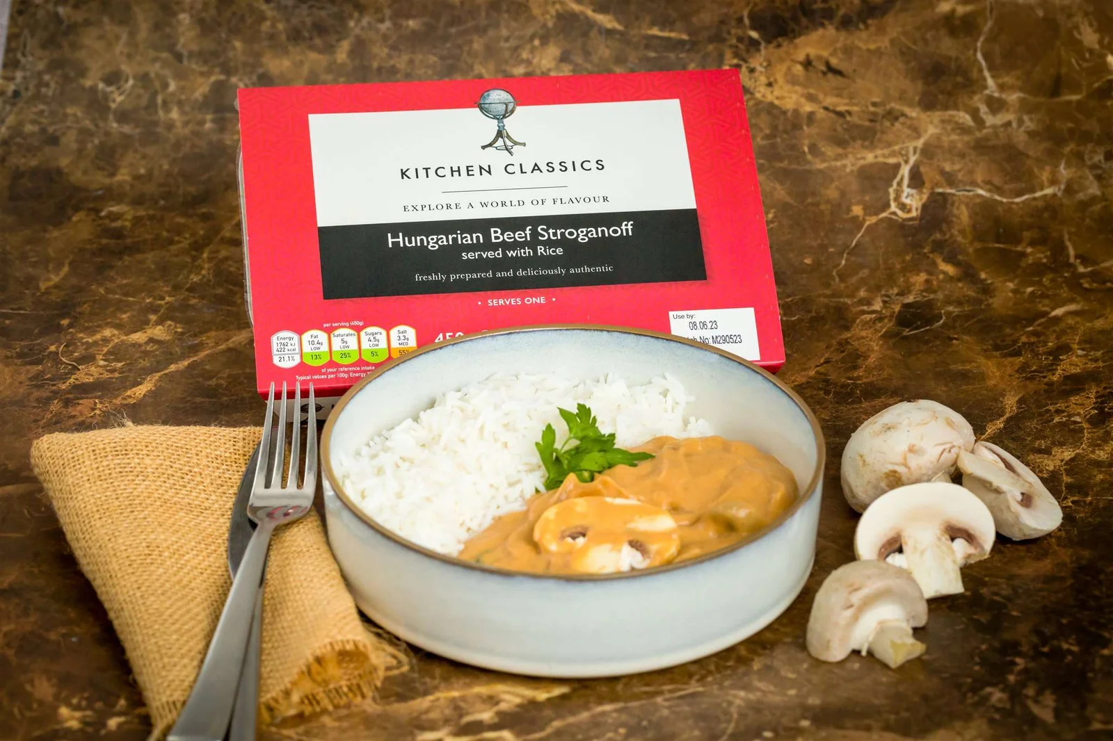 Hungarian Beef Stroganoff