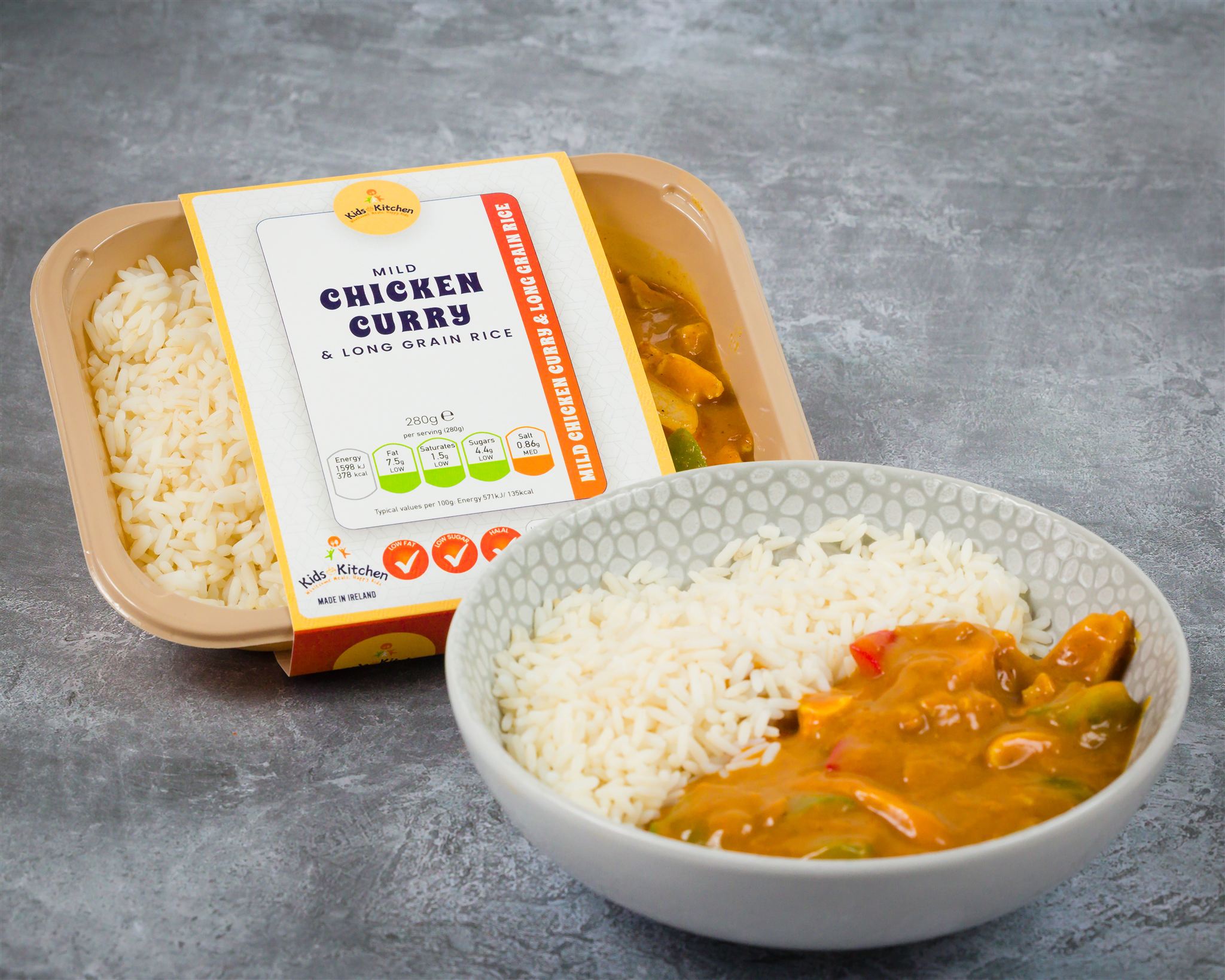 Mild Chicken Curry and Rice - 280g