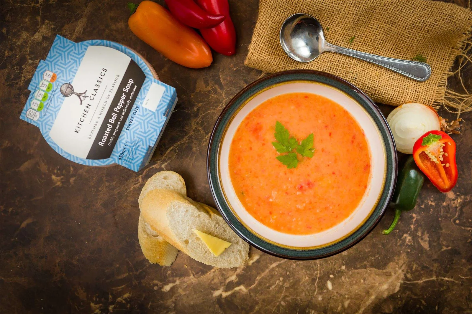 Roasted Bell Pepper Soup